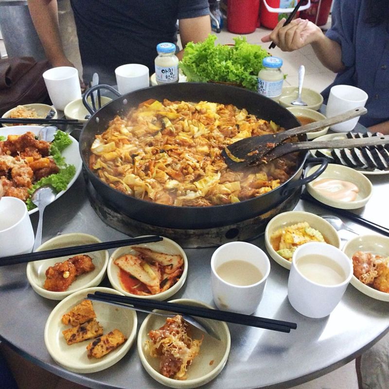 Ẩm thực Hàn- Dakgalbi Restaurant
