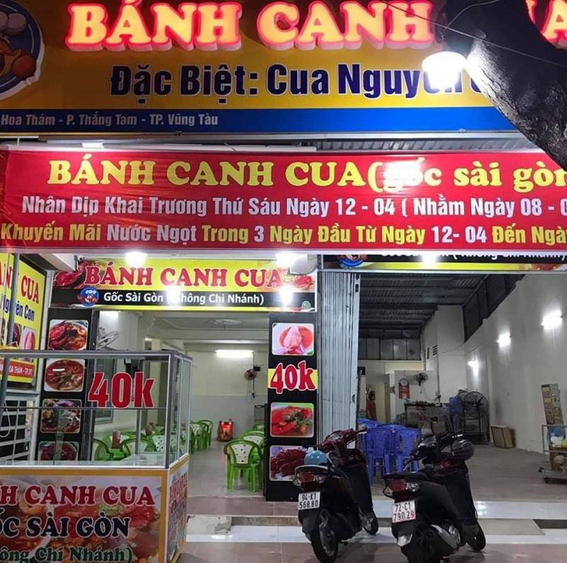 Bánh canh cua gốc Sài Gòn