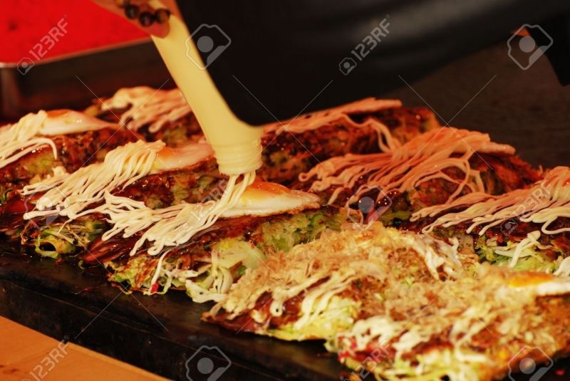 Bánh xèo Nhật Bản (Okonomiyaki)