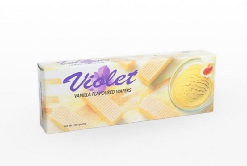 Bánh xốp hương va-ni Violet