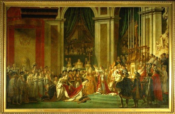 Bức tranh lễ đăng quang của Napoléon