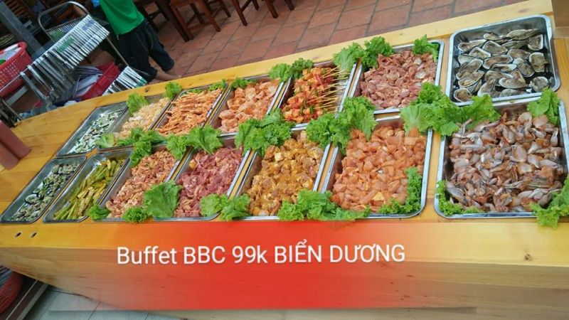 Buffet BBQ 99k BIỂN DƯƠNG