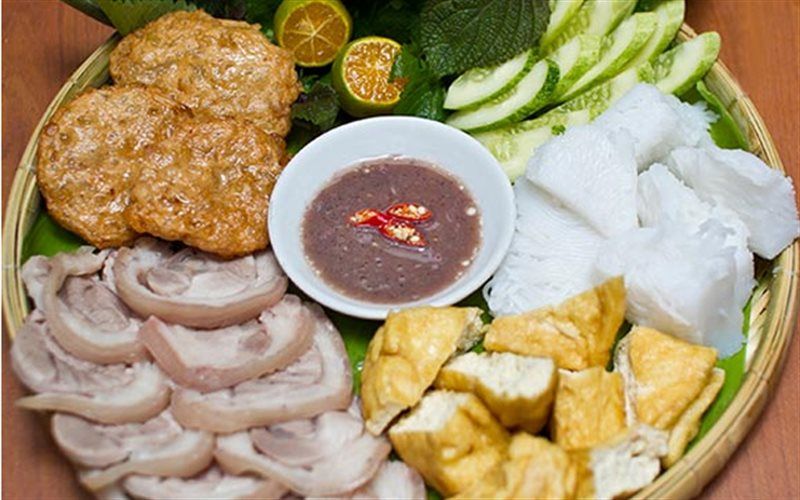 Bún chả, bún đậu