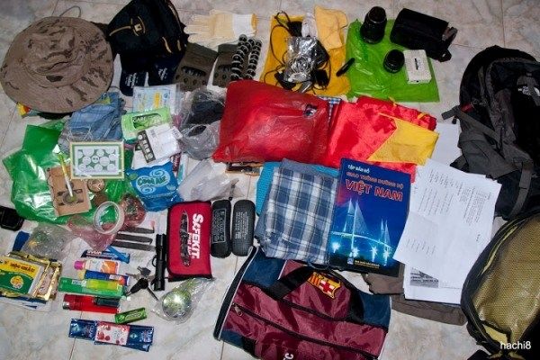 Chuẩn bị hành lí