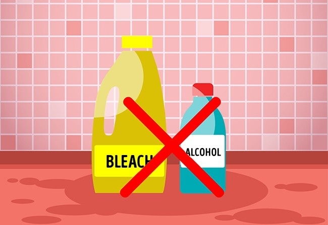 Chất tẩy trắng vải và cồn