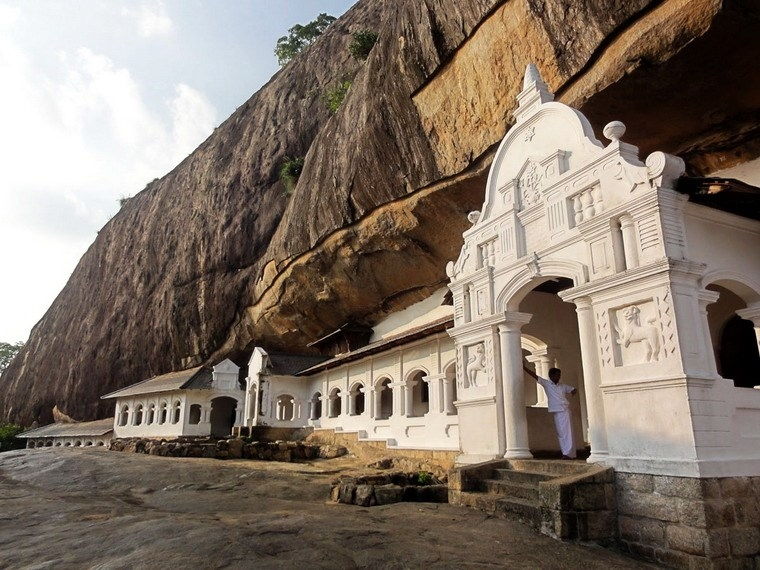 Đền vàng Dambulla, Sri Lanka
