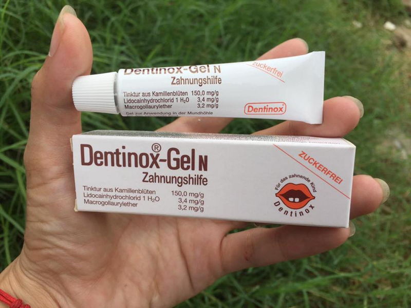 Dentinox- Gel N Bôi giảm đau nướu mọc răng cho bé