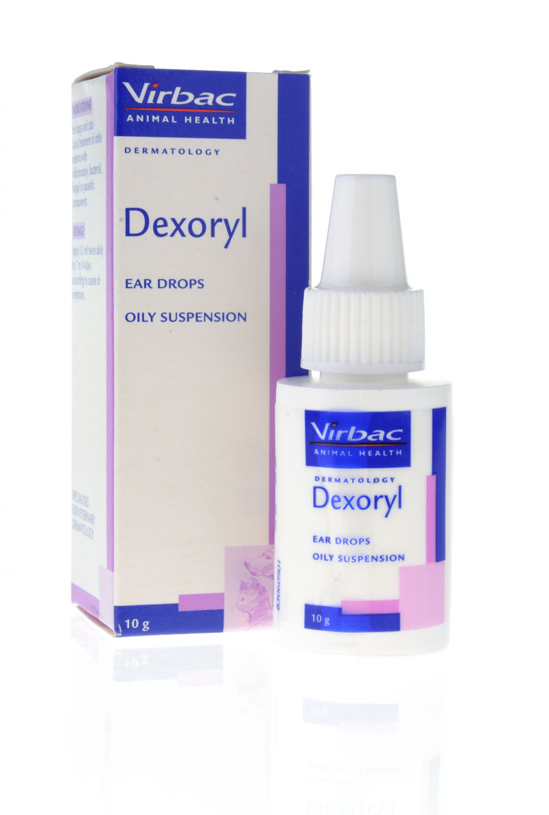 Dexoryl- Thuốc trị viêm tai cho chó mèo