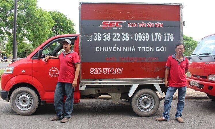 Dịch vụ chuyển nhà trọn gói Taxi tải Sài Gòn