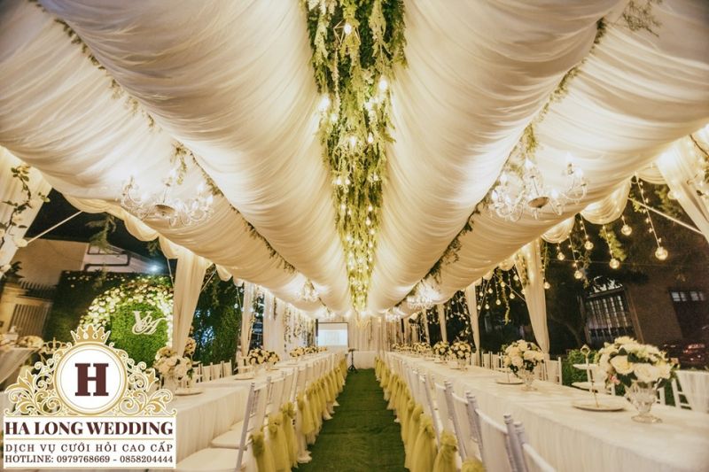 Dịch vụ trang trí tiệc cưới HALONG WEDDING (Nga Flowers)