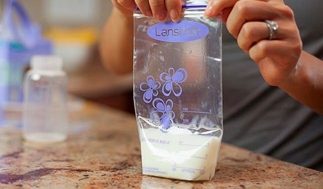 Dụng cụ để đựng sữa cần phải đảm bảo an toàn