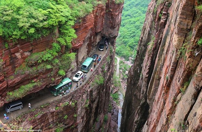Đường hầm Guoliang ở Trung Quốc