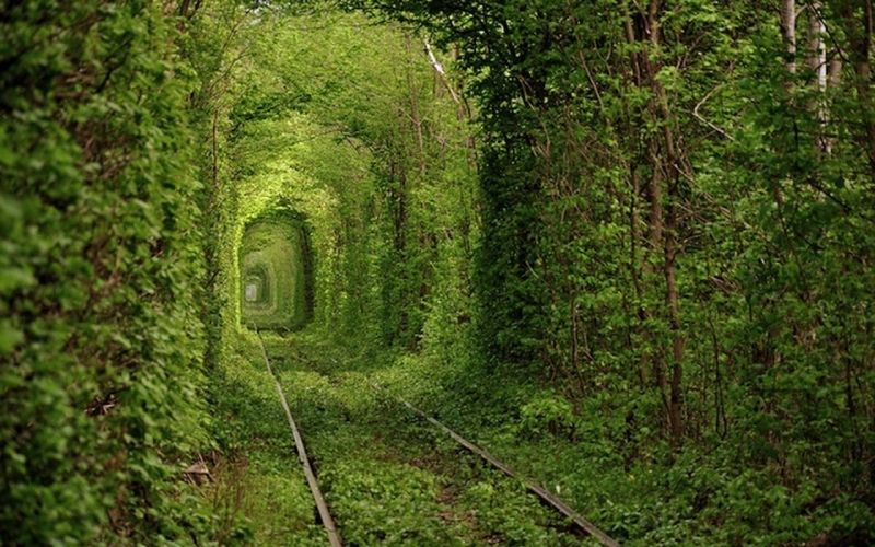 Đường hầm tình yêu - Kleven, Ukraine