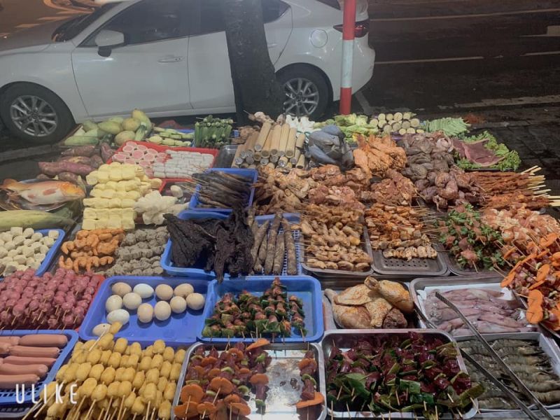 Đồ nướng Hà Lực Xôi.