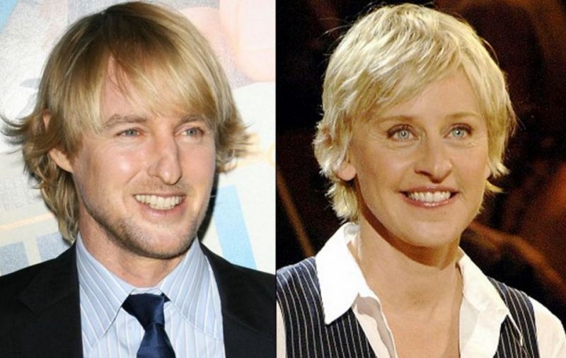 Ellen DeGeneres và Owen Wilson