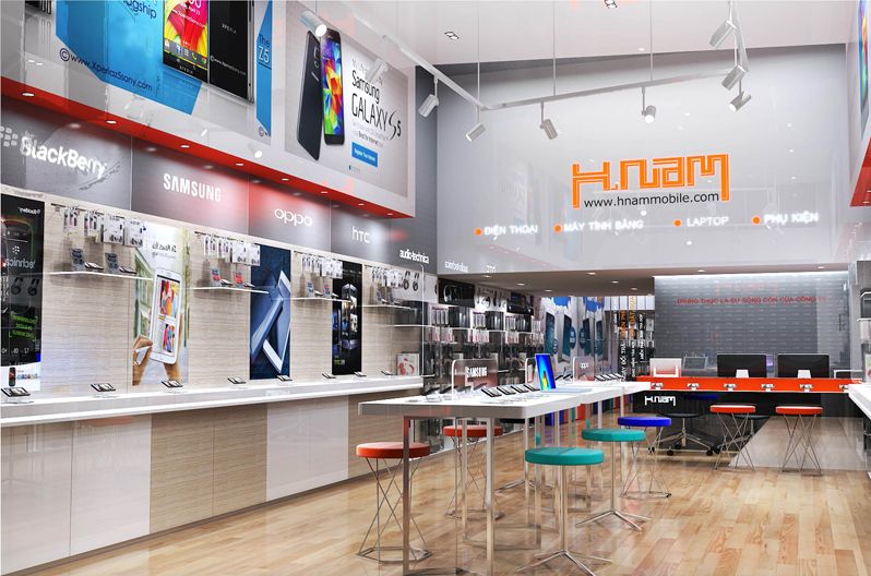 Hệ thống bán lẻ điện thoại di động Hnammobile