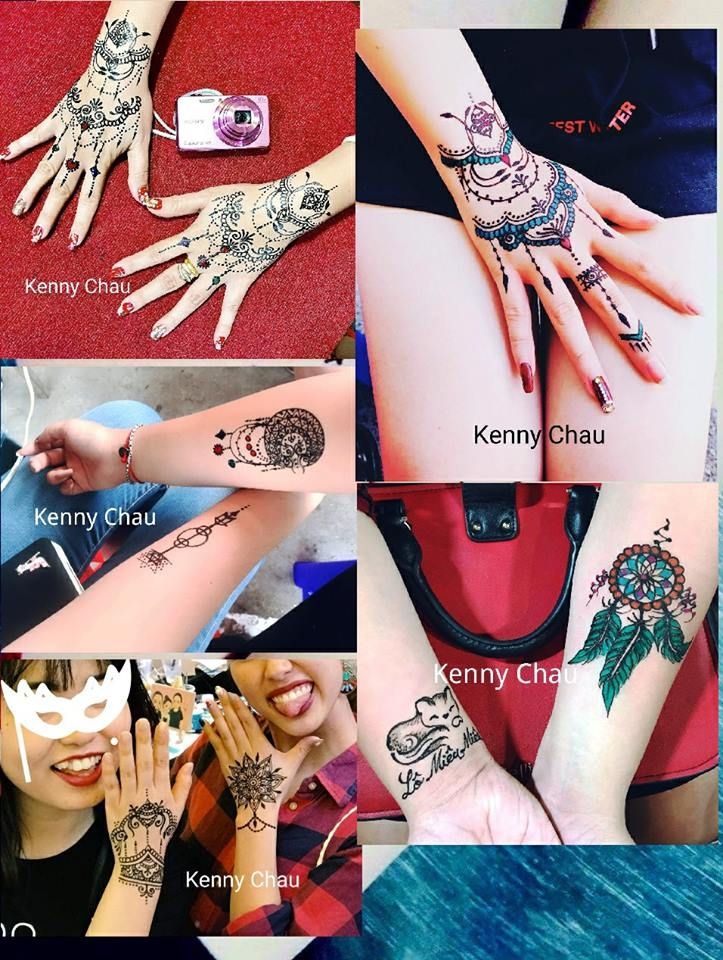 KENNY CHAU Henna Tattoo
