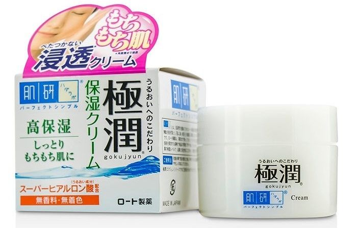 Kem dưỡng ẩm Hada Labo Gokujun Hyaluronic Cream của Nhật