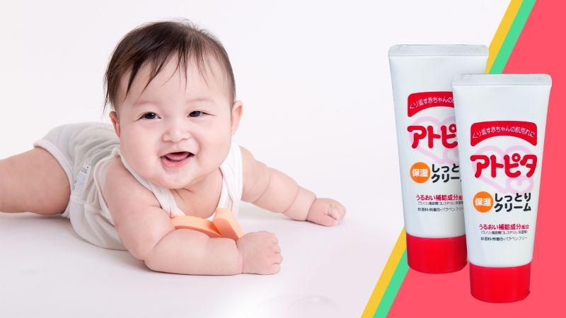 Kem dưỡng da cho bé Baby Cream Atopita