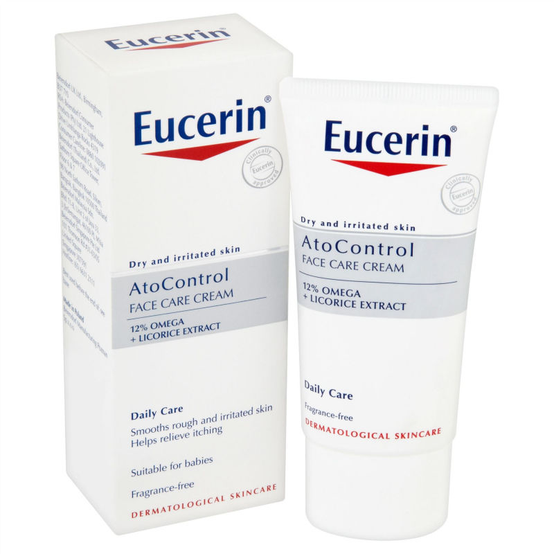 Kem dưỡng giảm viêm ngứa Eucerin Ato Control 12% Omega Cream 50ml