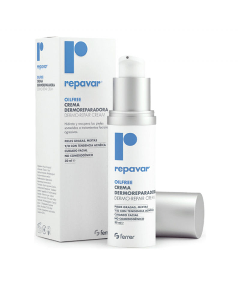 Kem dưỡng phục hồi da khô sau điều trị Repavar Oilfree Dermorepair Cream