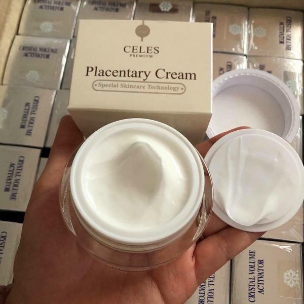 Kem dưỡng trắng da trị nám Celes Placentary Cream