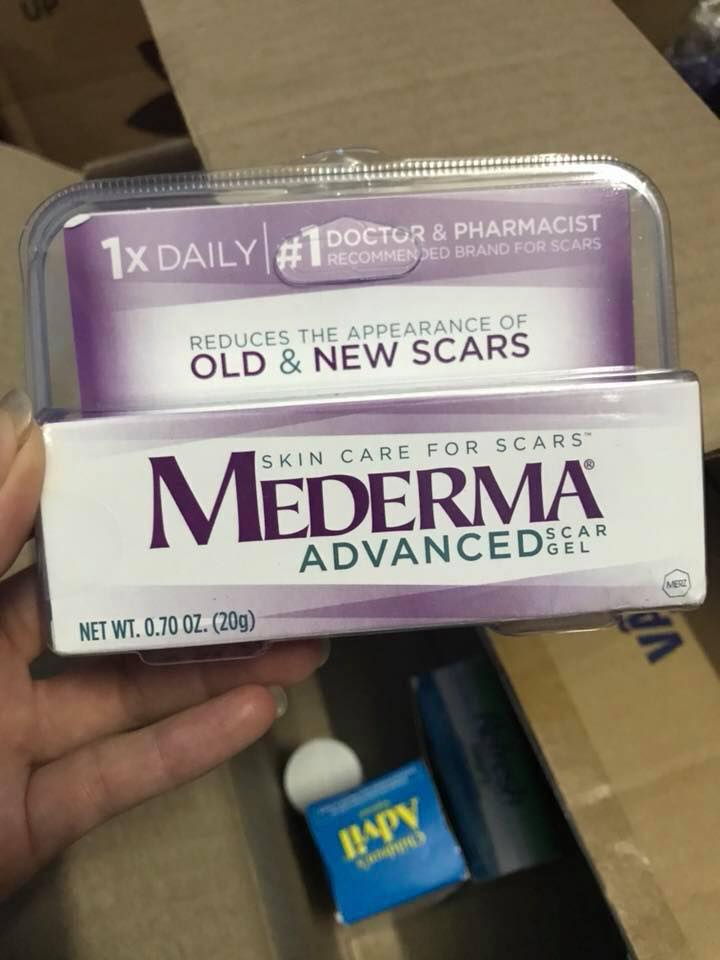 Kem trị sẹo thủy đậu Mederma Advanced