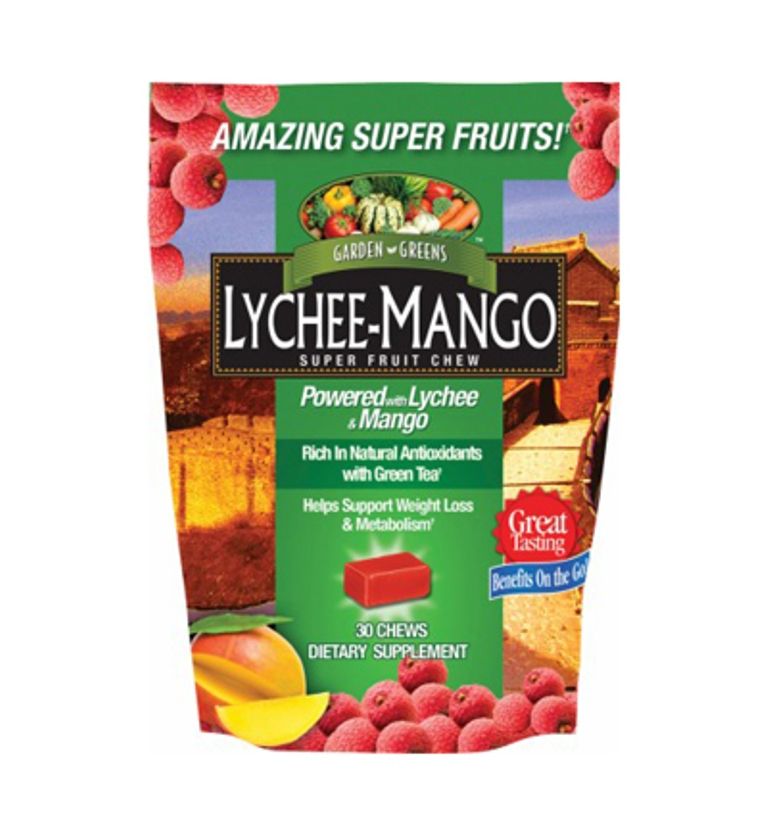 Kẹo ngậm giảm cân Lychee-Mango Super Fruit Chew