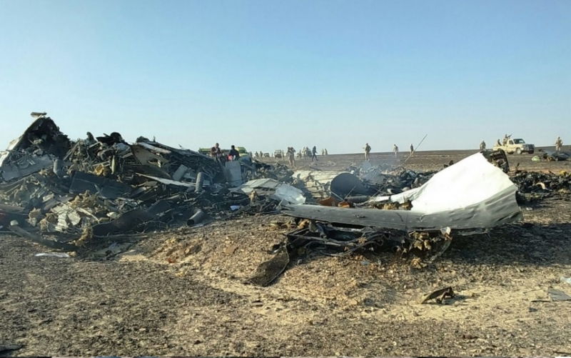Khủng bố máy bay Nga rơi do bị đặt bom