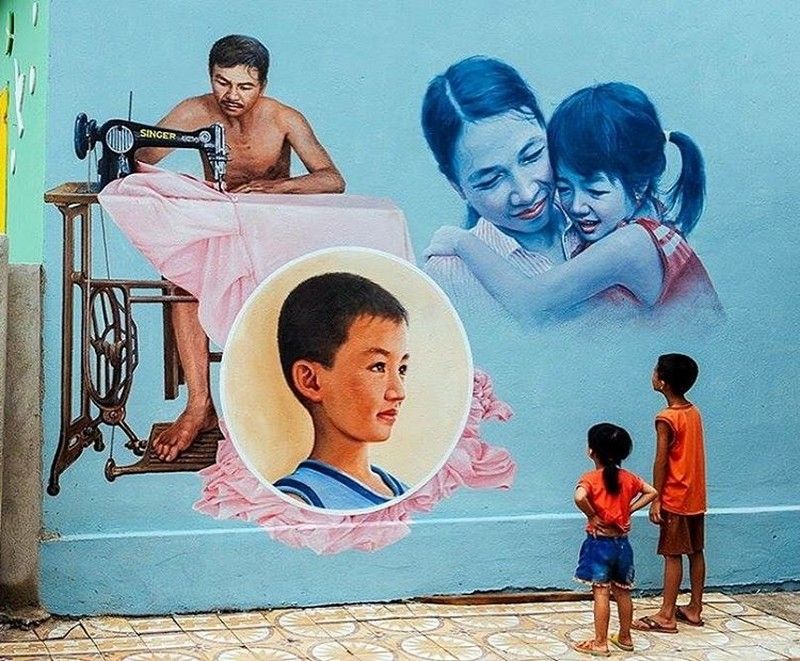 Làng bích họa Tam Thanh (Quảng Nam)