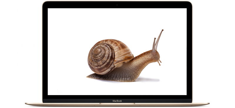 Macbook chạy chậm như ốc sên
