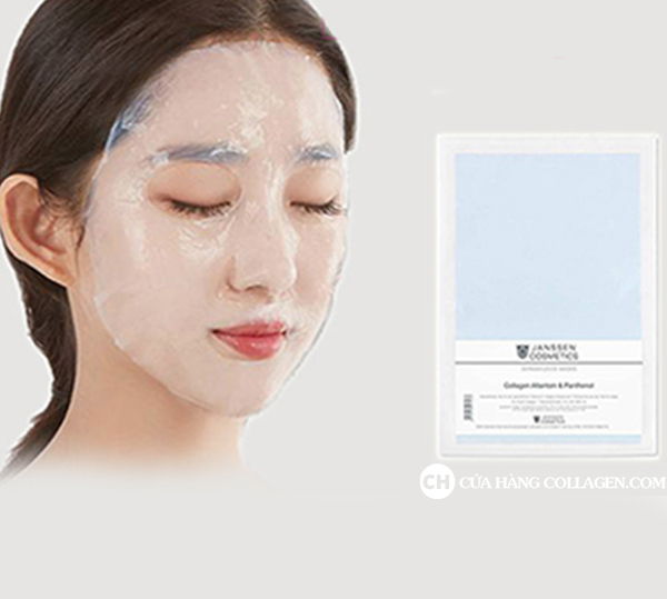 Mặt Nạ Collagen AHA Cho Da Dầu Janssen Dermafleece Masks Collagen AHA
