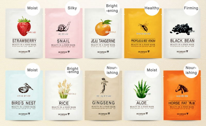 Mặt nạ giấy Skinfood Beauty In A Food Mask Sheet
