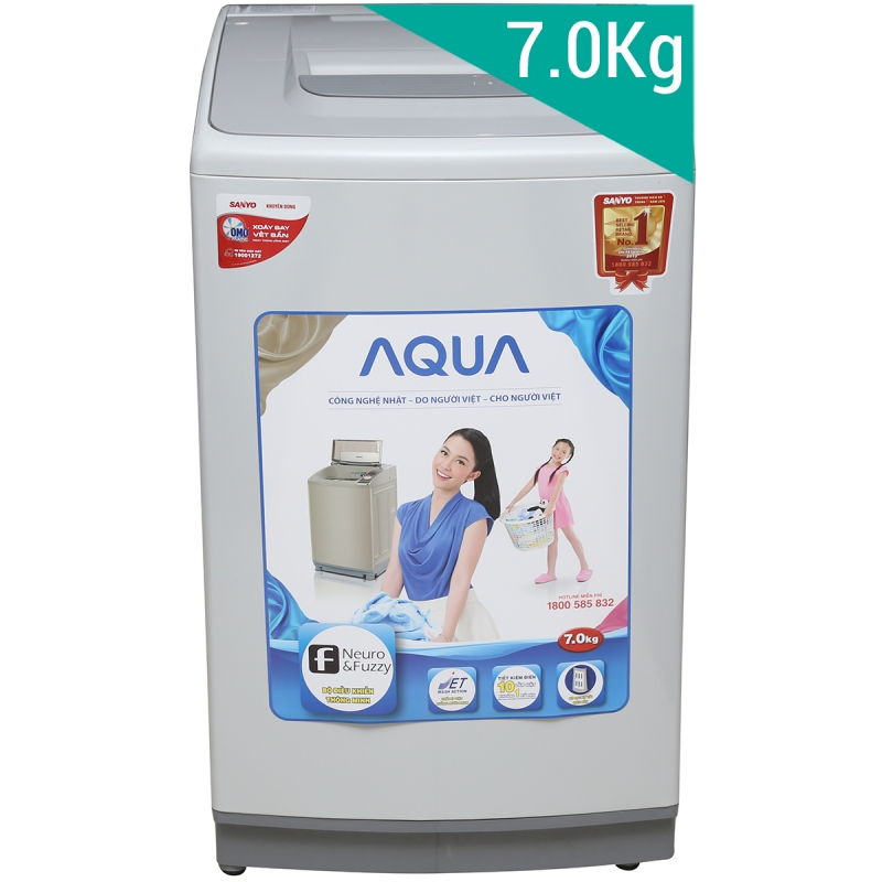 Máy giặt AQUA AQW-S70KT 7kg