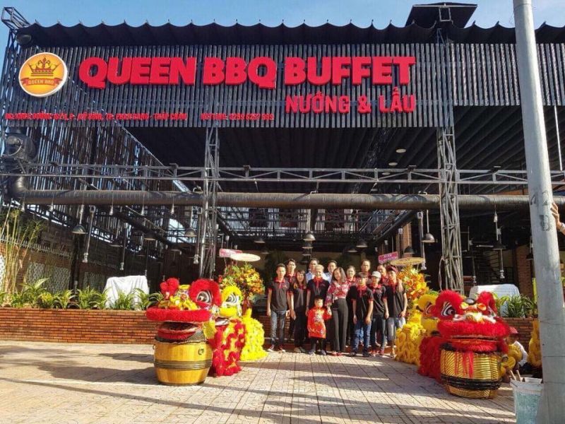 Nhà hàng Queen BBQ Buffet Nướng & Lẩu