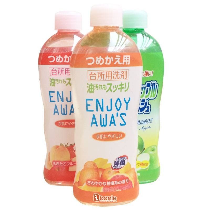 Nước rửa rau củ quả Enjoy Awa's Nhật