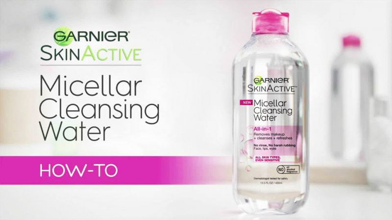 Nước tẩy trang Garnier Skin Active Micellar Cleansing Water
