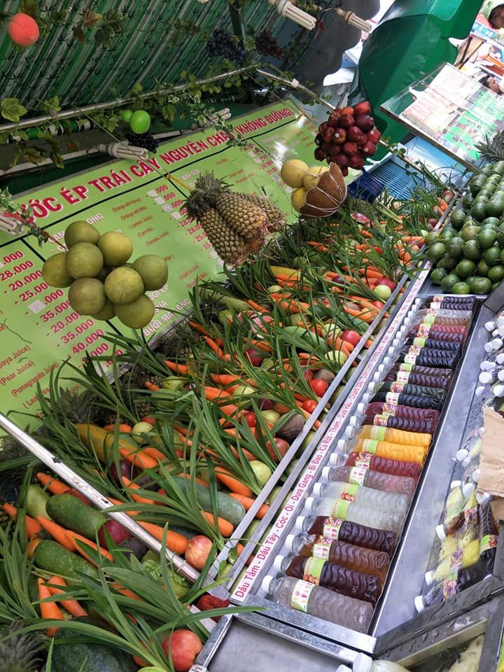 Nước ép trái cây nguyên chất