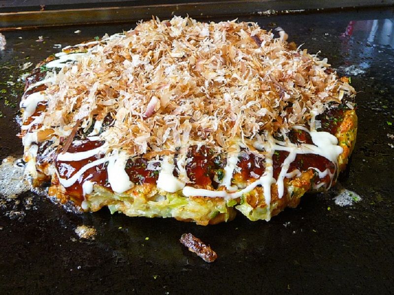 Okonomiyaki - Bánh xèo Nhật Bản 121 Ngõ Núi Trúc