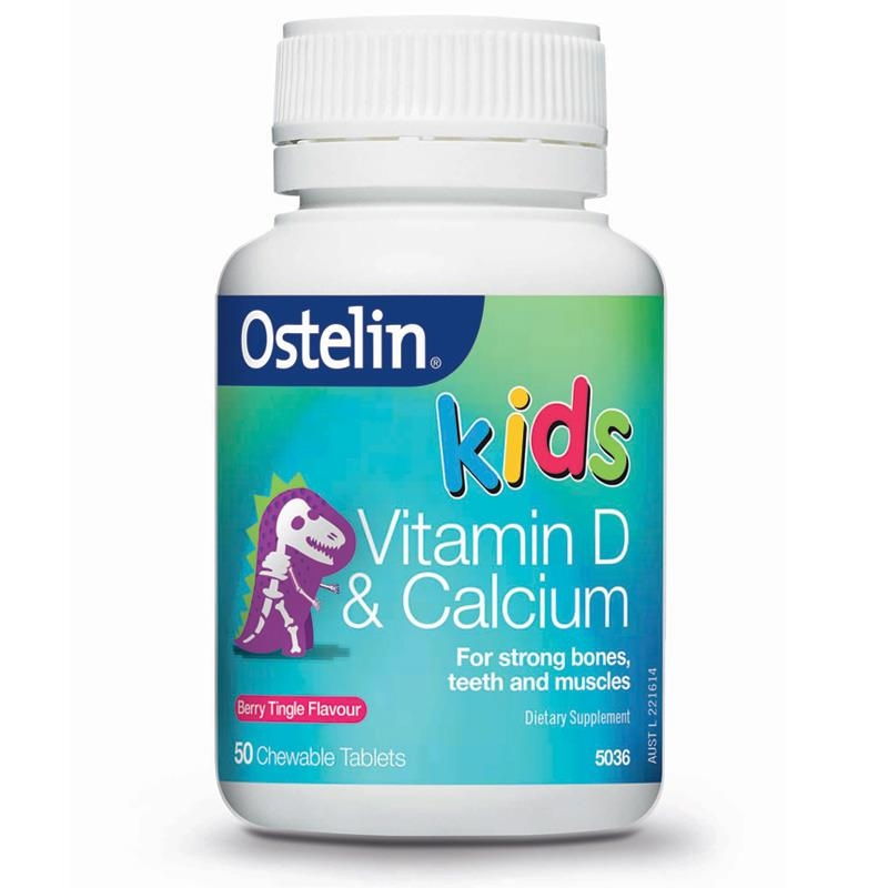 Ostelin Kids vitamin D và canxi
