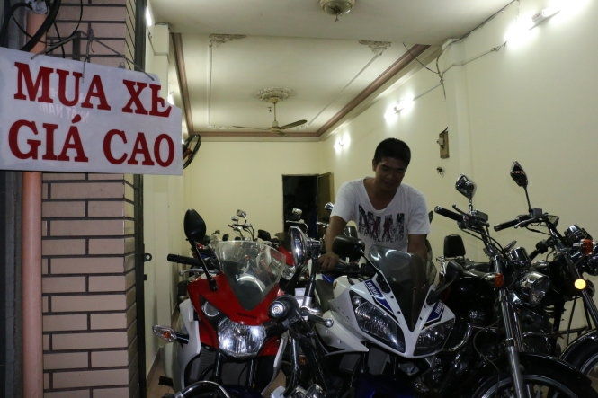 Phố xe máy cũ ngã tư Phú Nhuận