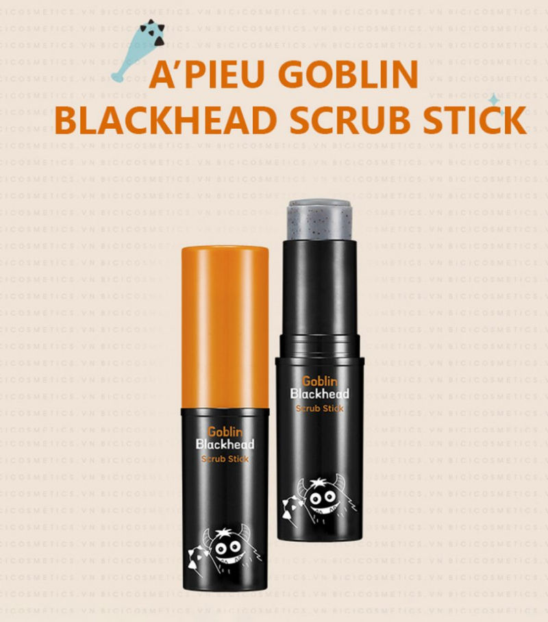 Sáp trị mụn đầu đen A’pieu Goblin Blackhead Scrub Stick