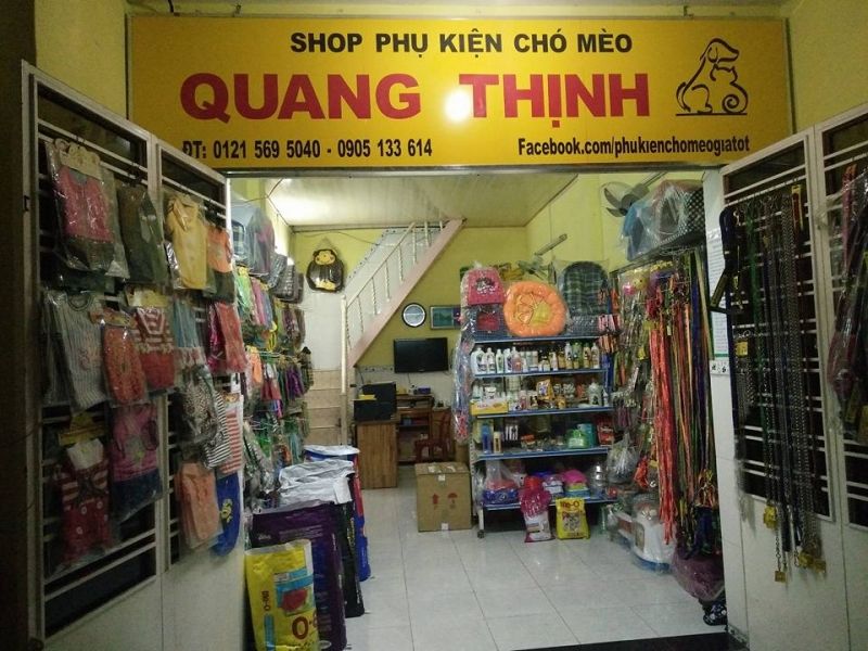 Shop phụ kiện chó mèo Quang Thịnh