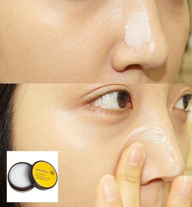 Sáp Giảm Mụn Đầu Đen Innisfree Jeju Volcanic Black Head Out Balm