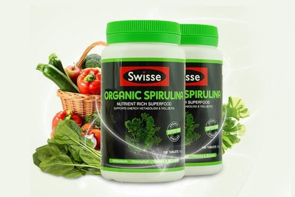 Tảo Xoắn Hữu Cơ Swisse Organic Spirulina