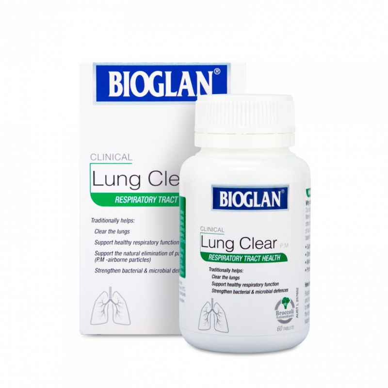 Thanh lọc phổi Bioglan Lung Clear của Úc