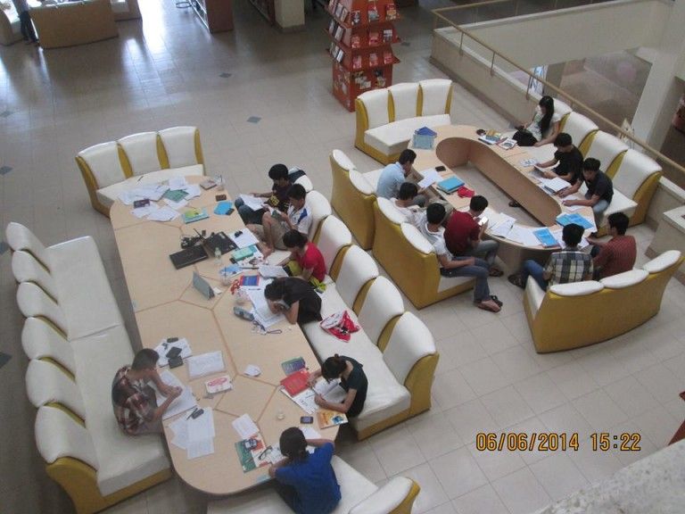 Thư viện Trung Tâm thuộc Đại học Quốc gia TP. HCM