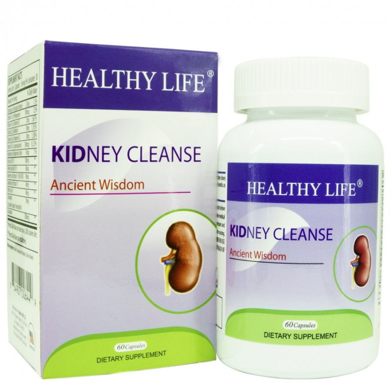 Thực phẩm chức năng hỗ trợ điều trị suy thận Healthy Life Kidney Cleanse