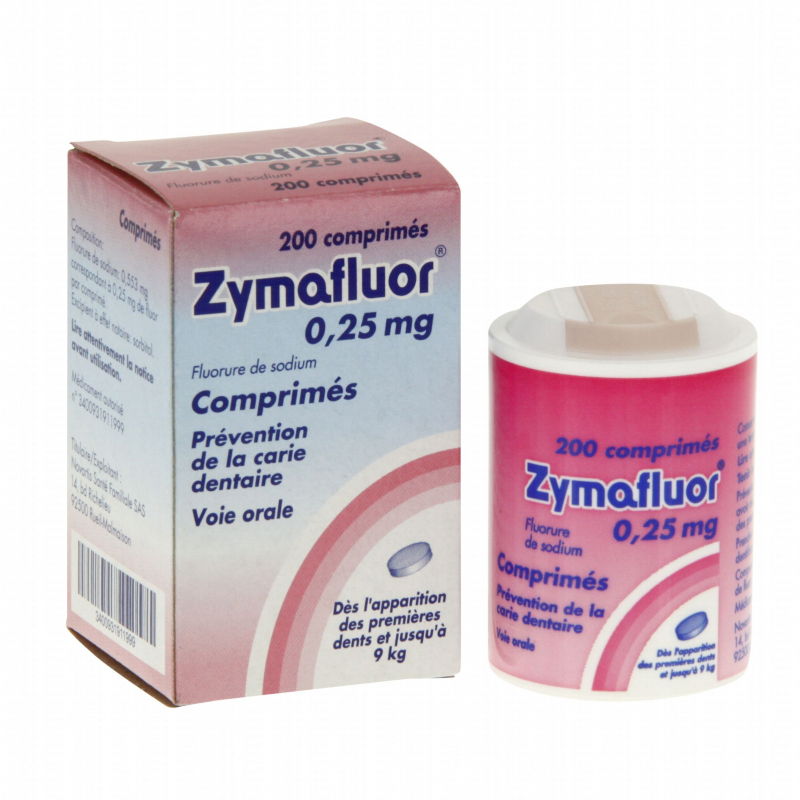 Thuốc chống sâu răng Zymaflour 0.25mg
