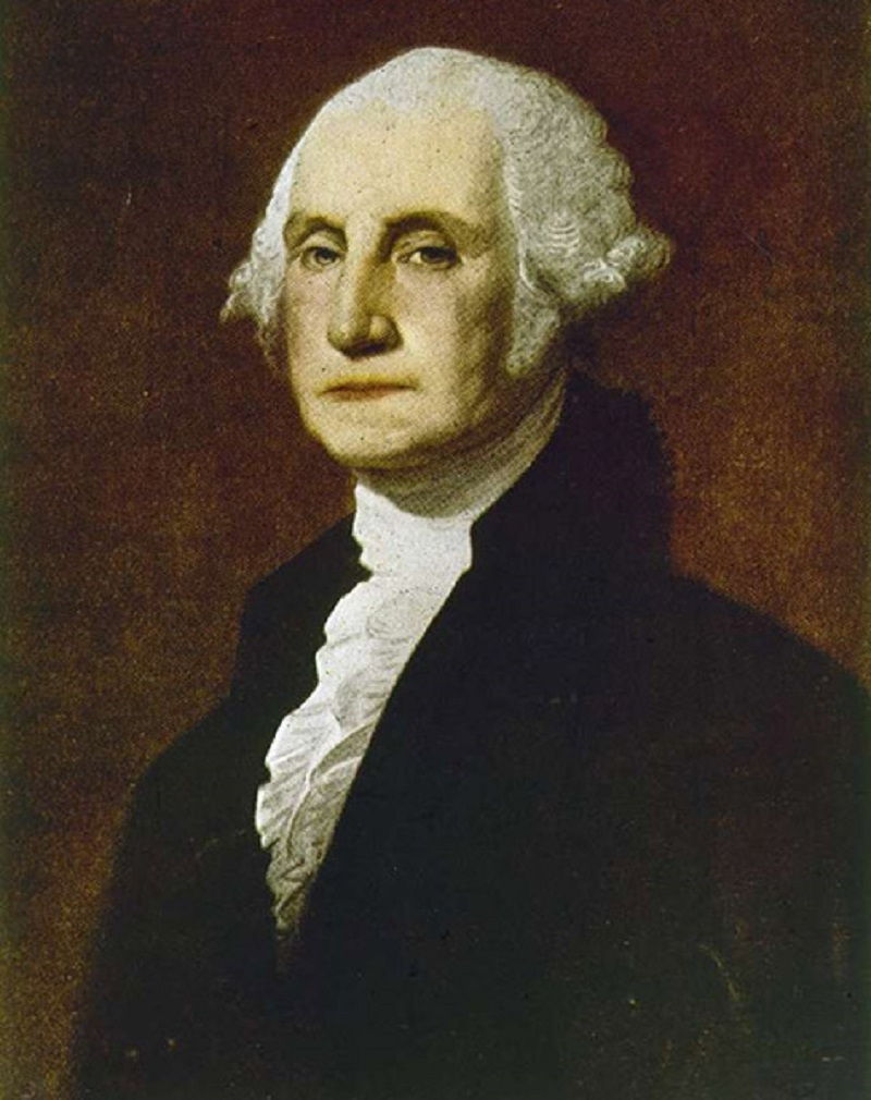 Tổng thống Mỹ George Washington cũng tô son
